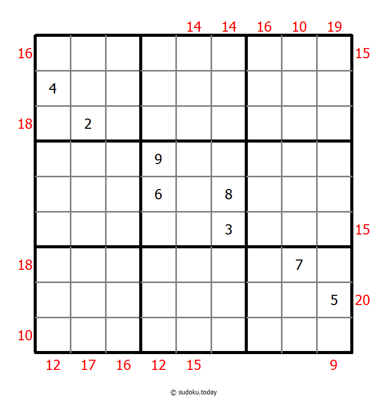 Sum Frame Sudoku